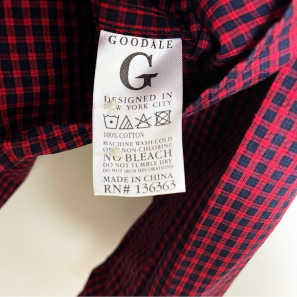 GOODALE Designed in New York Men’s Long Sleeve Button Up Shirt - XL - Picture 4 of 7